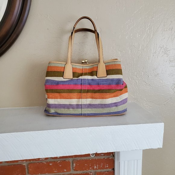 Coach 10th Anniversary Hamptons Archive Satchel - Picture 2 of 7